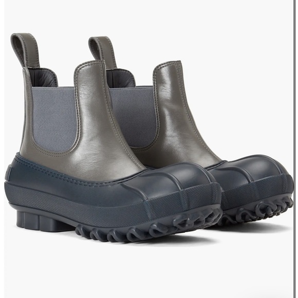 Stella McCartney Duck City Chelsea boots CHAIN SOLE SEMI MATTE ALT.M size 5 new